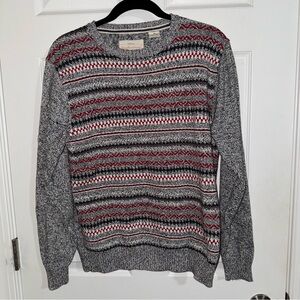 Weatherproof‎ Men's Multicolor Striped Crewneck Sweater